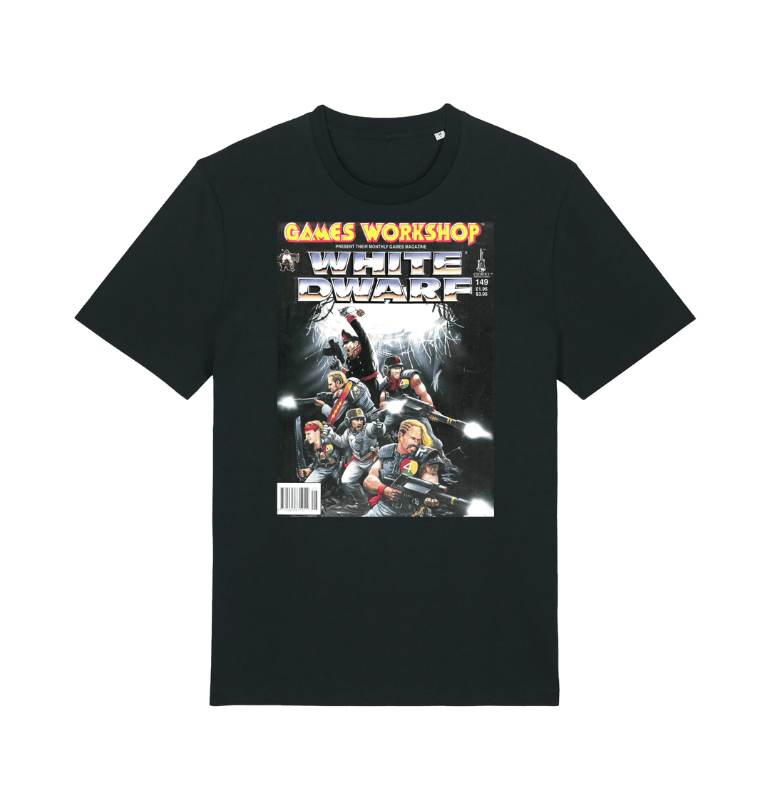 Black Printed T-shirt Front